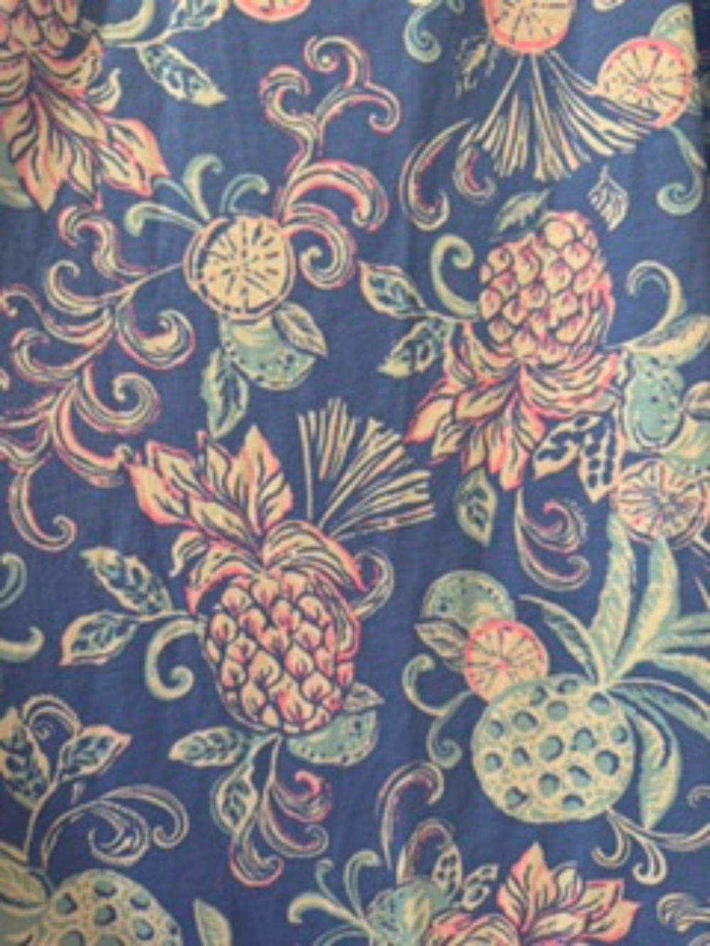 NWT!  $178 Lilly Pulitzer Kyleigh Maxi Dress in Sunwashed Blue Citrus Crush, Med - Picture 6 of 8